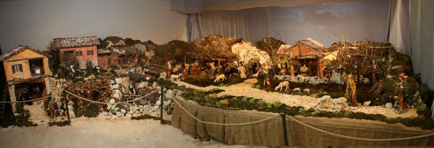 Presepio San Gallo  Il lago